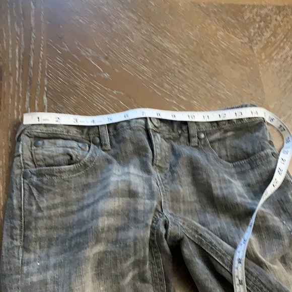 Free People dark gray straight leg denim jeans - Picture 13 of 14